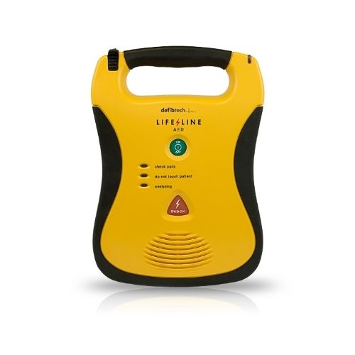 Lifeline AED hjertestarter med 5 eller 7 års batteri 