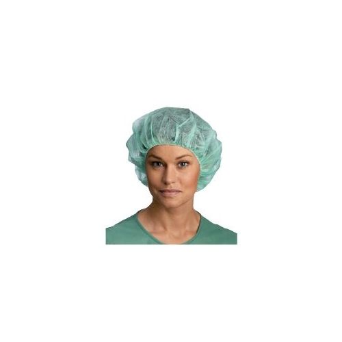 Operasjonshette, grønn, 60 cm, 150 stk. 