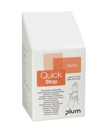 QuickStop kompress refill, 3 stk. 