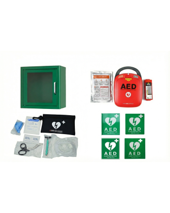 Leasing innendørs hjertestarterpakke 