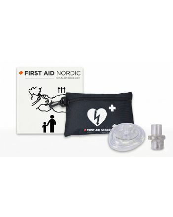 Pocketmaske i bag med festekrok 