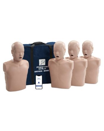 Prestan 2000 førstehjelpsdukke barn/junior med mobilapp, 4-pakk fra Prestan